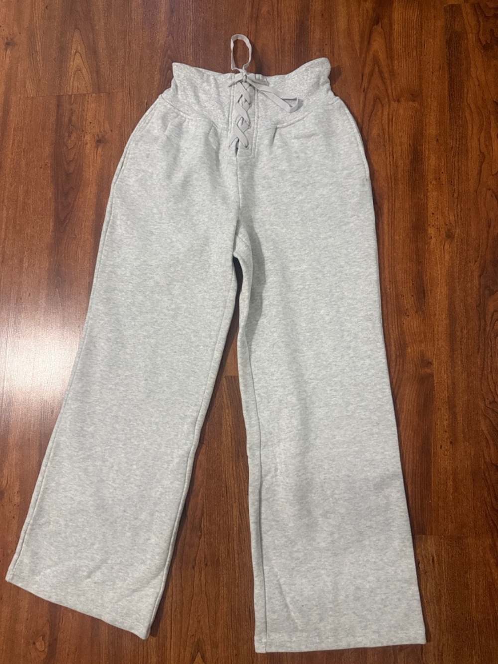 Victoria’s Secret Wide-Leg Lounge Pants with Drawstring Waist